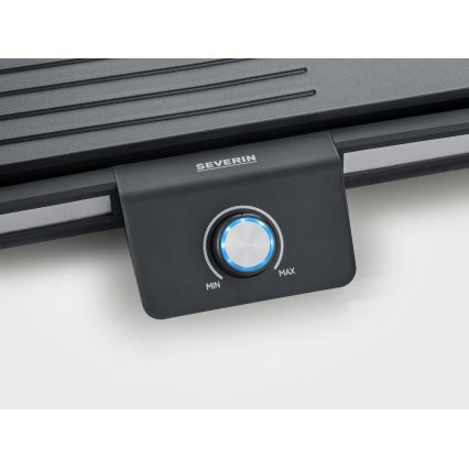 Severin PG 8564 - Elektrischer Tischgrill, 2300 W / 230 V, 50 x 30 cm, schwarz