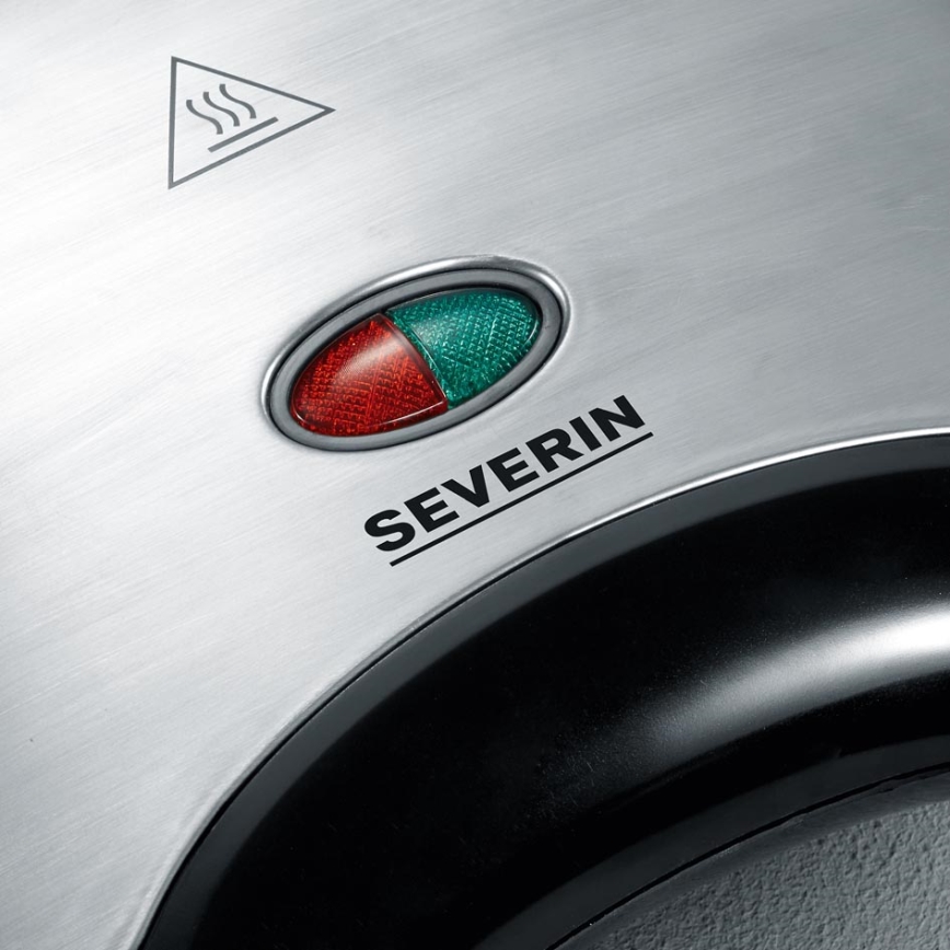 Severin SA 2969 - Toaster 700W/230V Edelstahl/schwarz