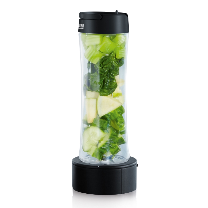 Severin SM 3737 - Standmixer 1 l 500W/230V Edelstahl/schwarz