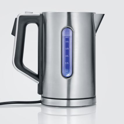Severin WK 3418 - Wasserkocher 1,7 l 3000W/230V Edelstahl/schwarz