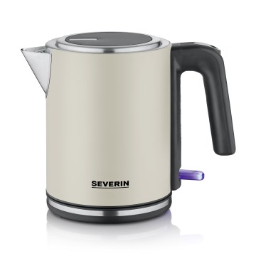 Severin WK 9577 - Schnellkochender Wasserkocher 1 l 2400W/230V beige