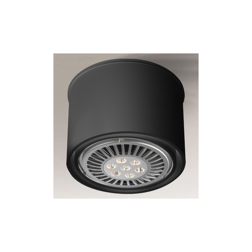 Shilo - Spotlight 1xGU10/15W/230V schwarz