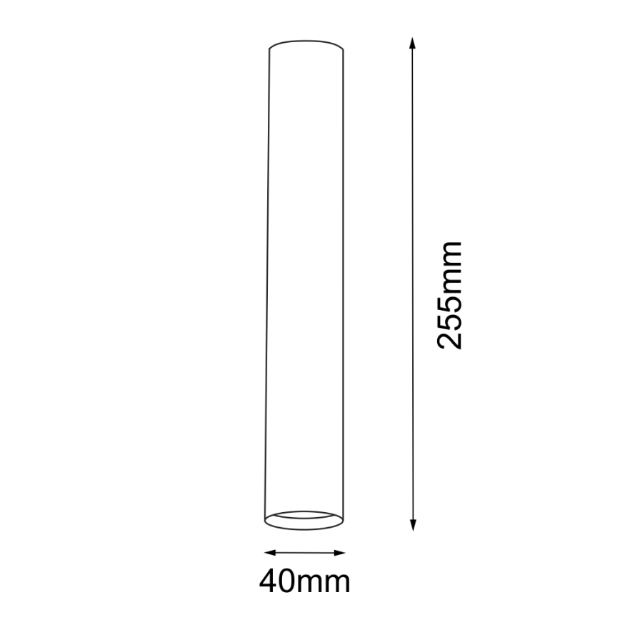Shilo - Badezimmer-Deckenleuchte 1xGU10-MR11/15W/230V IP44 schwarz