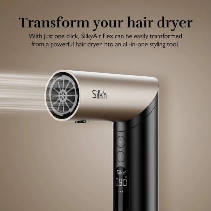 Silk’n - Haartrockner SILKYAIR FLEX 230V schwarz/gold