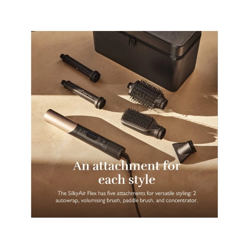 Silk’n - Haartrockner SILKYAIR FLEX 230V schwarz/gold