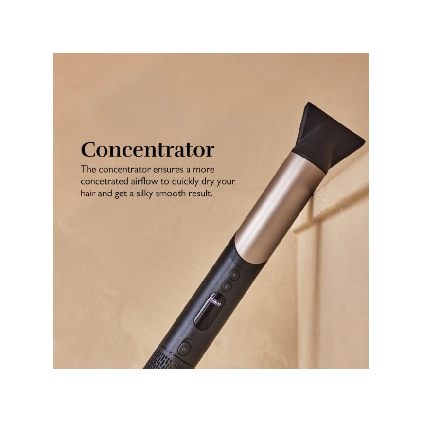 Silk’n - Haartrockner SILKYAIR FLEX 230V schwarz/gold