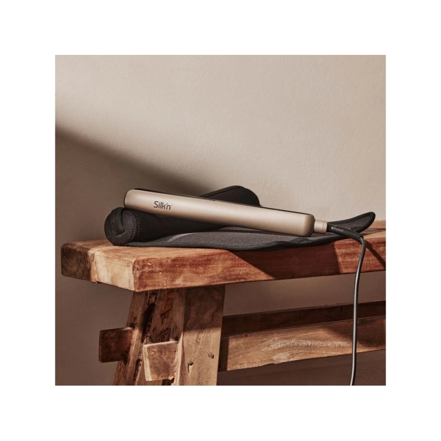 Silk’n - Infrarot-Haarglätter SILKY STRAIGHT 230V goldfarben