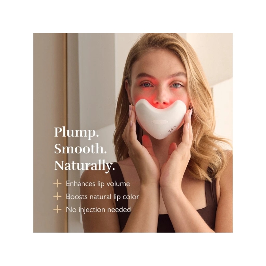 Silk’n - LED-Therapie-Lippenmaske LED/5V 500 mAh beige