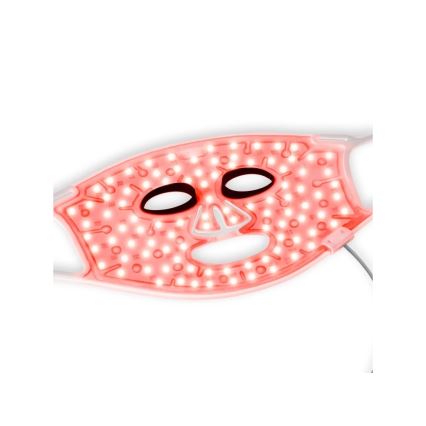Silk’n - LED RGB Therapeutische Gesichtsmaske LED/5V 2000 mAh weiß + Fernbedienung