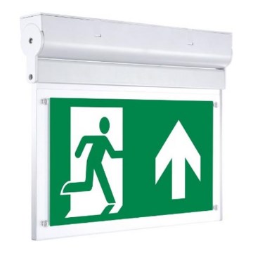 Sinclair - LED-Notleuchte NOPH LED/2W/230V IK06 grün