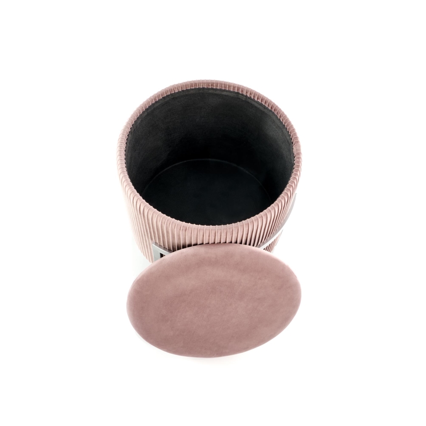 Sitzhocker CRICKET Ø 40 cm rosa