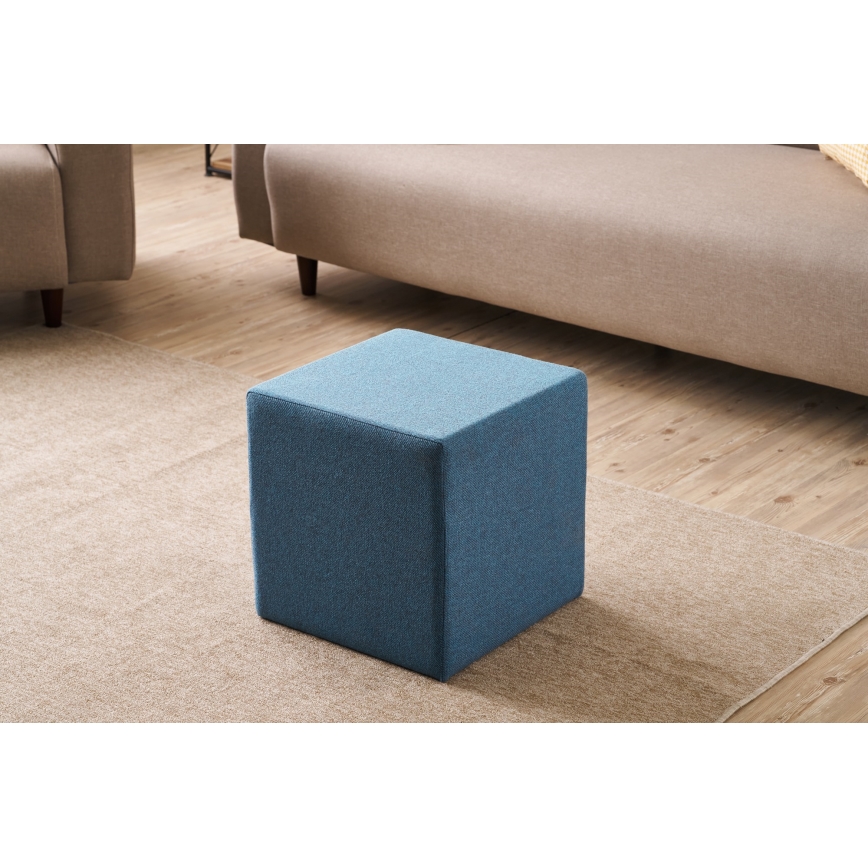 Sitzhocker CUBI 40 x 40 cm blau