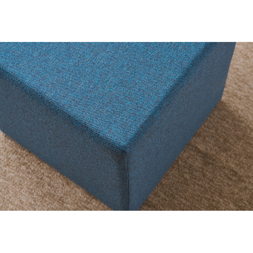 Sitzhocker CUBI 40 x 40 cm blau