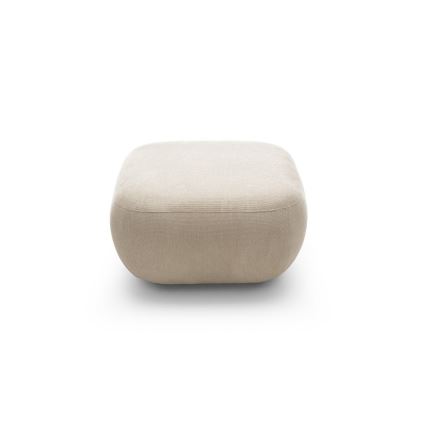 Sitzhocker OLBIA 75x75 cm, beige