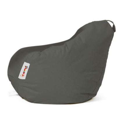 Sitzsack 60x60 cm grau