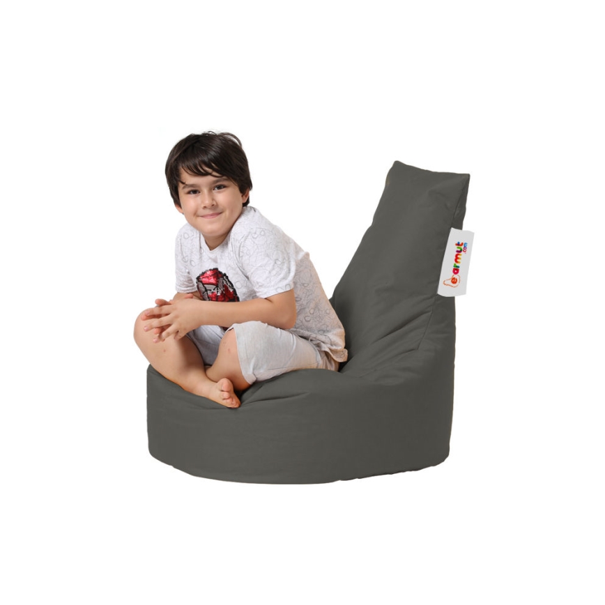 Sitzsack 70x70 cm grau