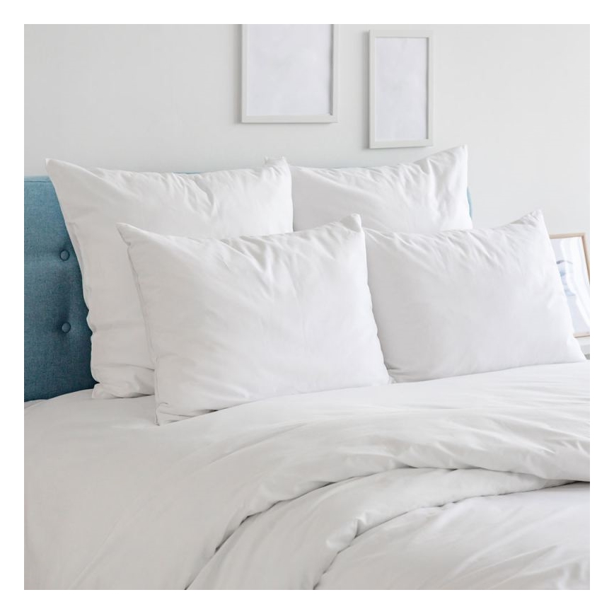 SkinPro Silver - Antibakterieller Kissenbezug 40x60 cm, weiß