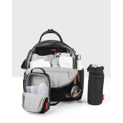 Skip Hop - 6-in-1 Wickelrucksack für den Kinderwagen SUITE SET schwarz