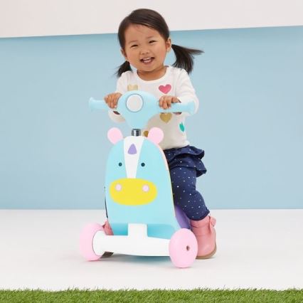 Skip Hop - Laufrad 3in1 ZOO Einhorn 3xAAA