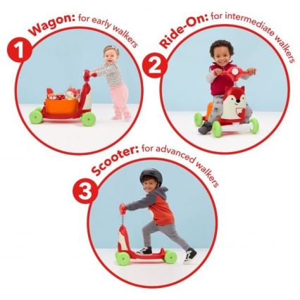 Skip Hop – Laufrad 3in1 ZOO-Fuchs