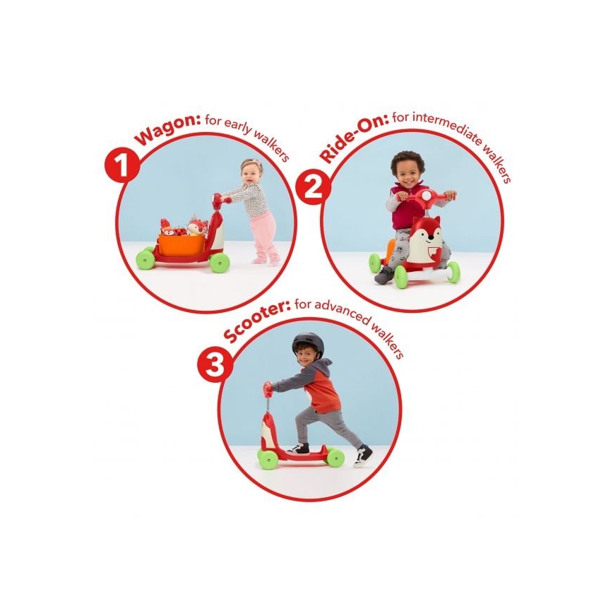 Skip Hop – Laufrad 3in1 ZOO-Fuchs