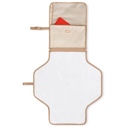 Skip Hop - Reise Wickelunterlage und Tasche 2in1 PRONTO beige