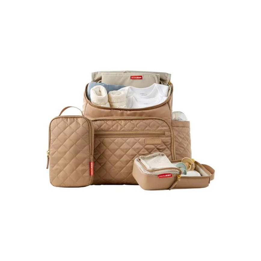 Skip Hop - Wickelrucksack für Kinderwagen FORMA CAMEL