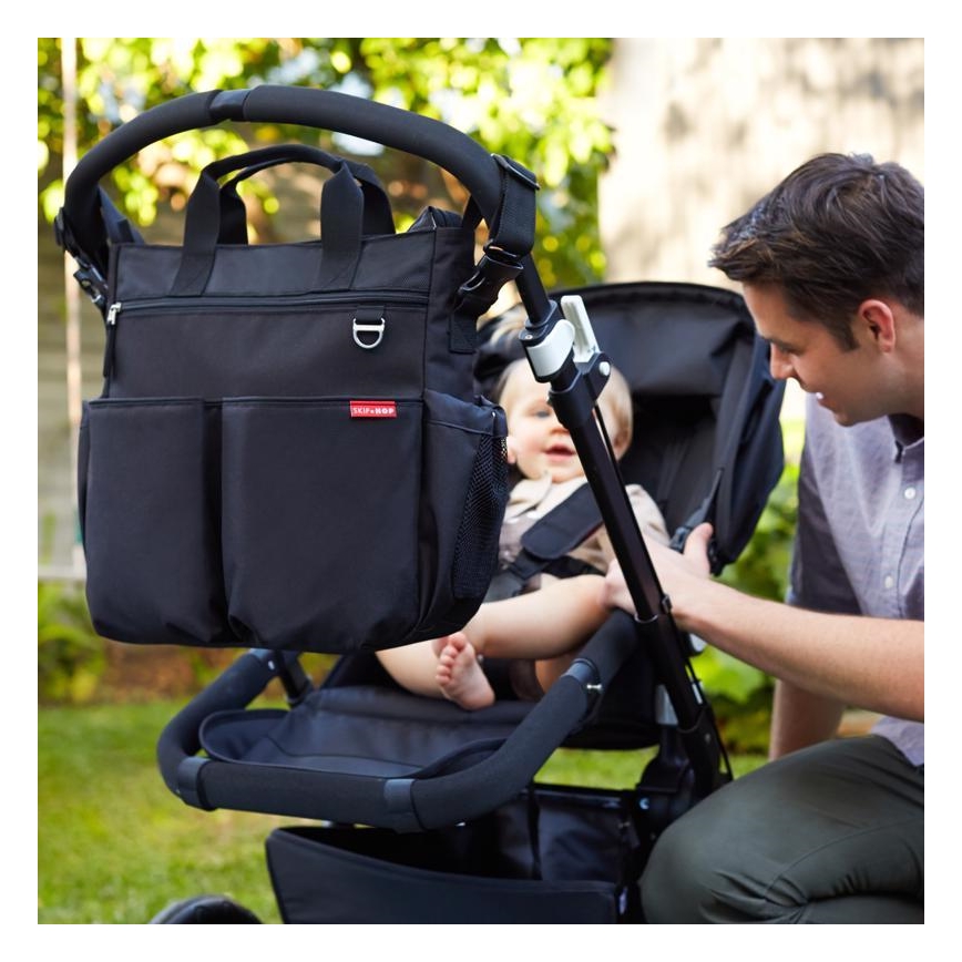 Skip Hop - Wickeltasche DUO SIGNATURE für den Kinderwagen, schwarz