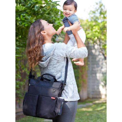 Skip Hop - Wickeltasche DUO SIGNATURE für den Kinderwagen, schwarz