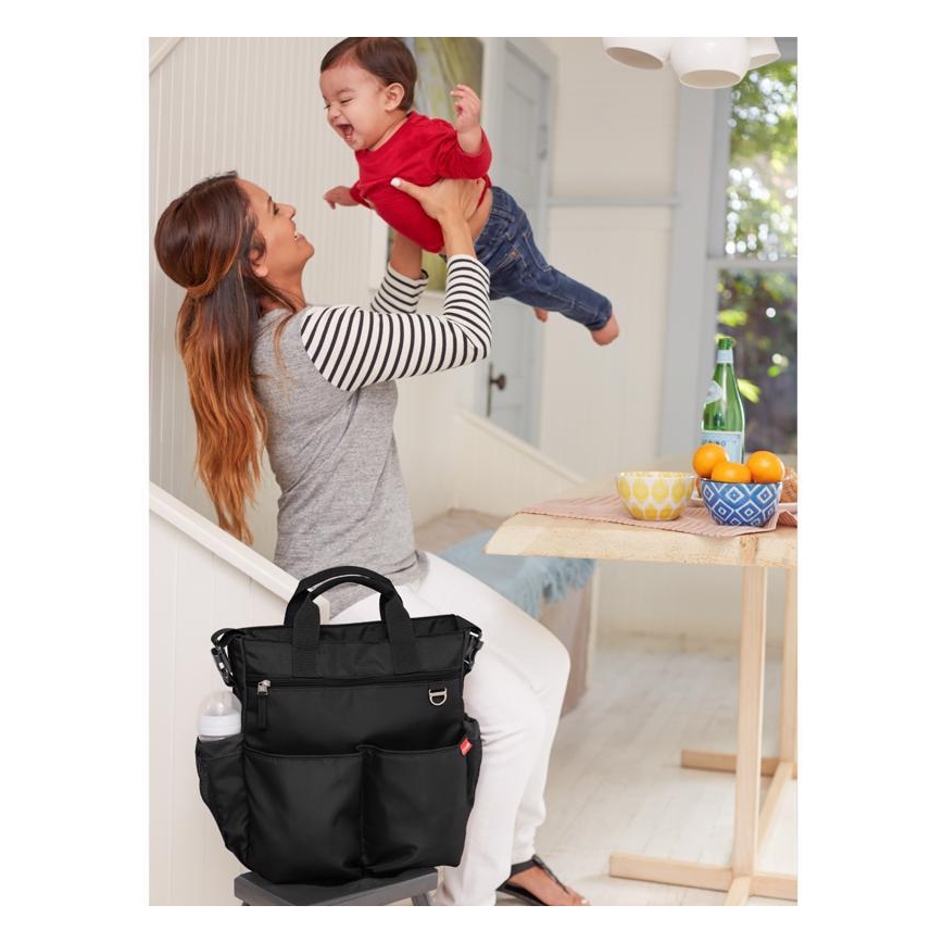 Skip Hop - Wickeltasche DUO SIGNATURE für den Kinderwagen, schwarz