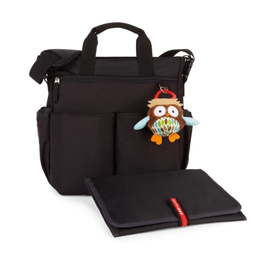 Skip Hop - Wickeltasche DUO SIGNATURE für den Kinderwagen, schwarz