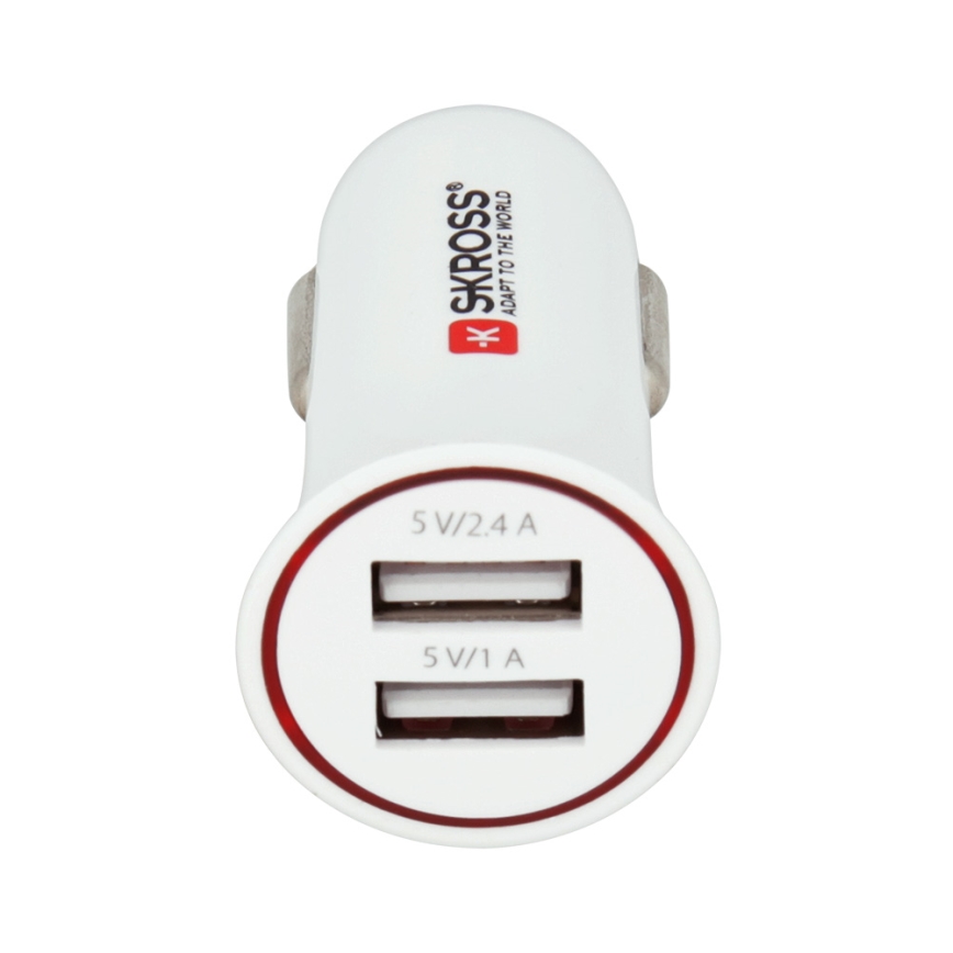 SKROSS - Autoladegerät 2xUSB/3400mA/12-24V/5V