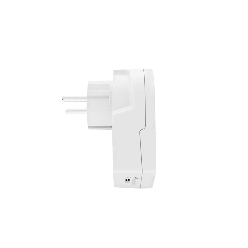 Reiseadapter Europe USB C20PD – ideal für internationale Reisende in der Tschechischen Republik, USB‑C 20W, Typ E/F