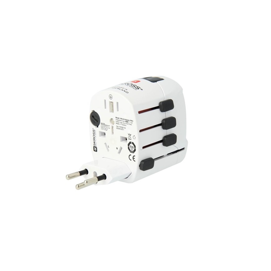 SKROSS - Universal-Reiseadapter 6,3A