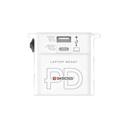 Reiseadapter MUV USB AC65PD USB A+C 65W