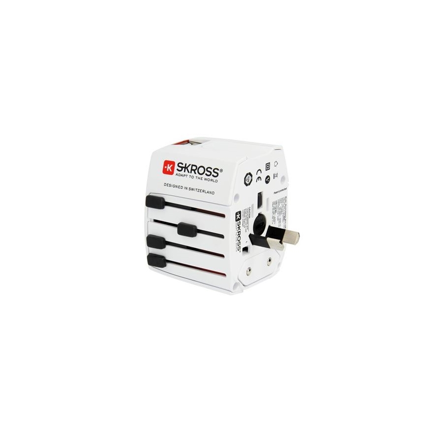 Reiseadapter MUV USB AC USB A+C 15W