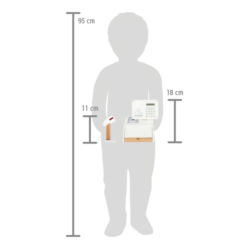 Small Foot - Registrierkasse Fresh 1xLR54