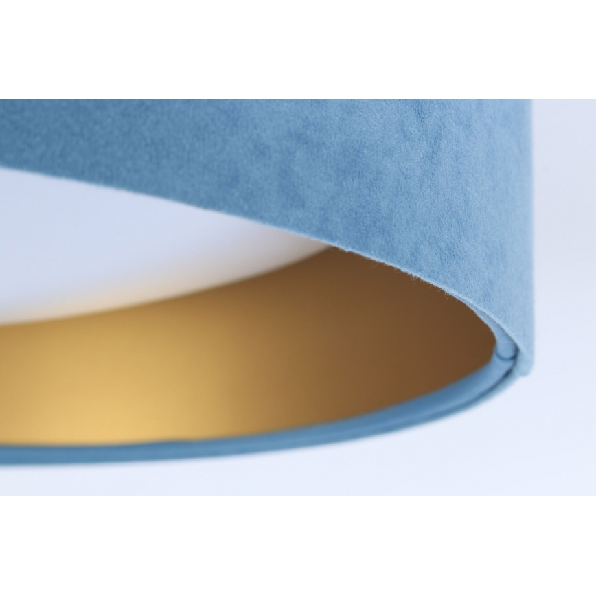 LED Dimmbares Deckenleuchte SMART GALAXY LED/24W/230V Ø 44 cm Hellblau/Gold 3000-6500K + Fernbedienung