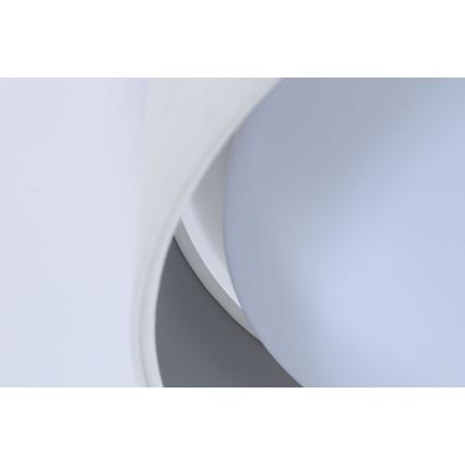 LED Dimmbares Deckenleuchte SMART GALAXY LED/24W/230V Ø 44 cm Weiß/Silber 3000-6500K + Fernbedienung