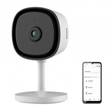 Intelligente Innenkamera mit Full-HD-1080p-Sensor, 5V, WLAN, Tuya, weiß