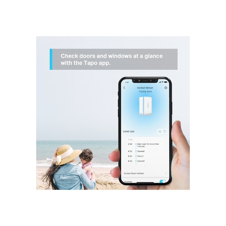 Smart-Kontaktsensor 1xCR2032