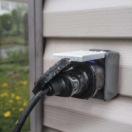 Smart-Outdoor-Steckdose GoSmart 3680W/230V/16A Wi-Fi Tuya IP44