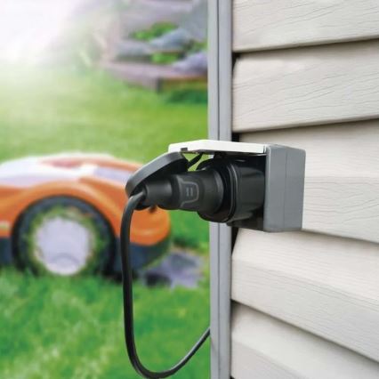 Smart-Outdoor-Steckdose GoSmart 3680W/230V/16A Wi-Fi Tuya IP44
