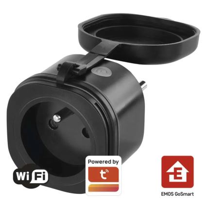 Smart-Outdoor-Steckdose GoSmart 3680W/230V/16A Wi-Fi Tuya IP44