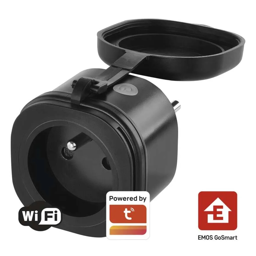Smart-Outdoor-Steckdose GoSmart 3680W/230V/16A Wi-Fi Tuya IP44