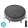 Smart-Staubsaugerroboter  mit Wischmopp 28W/2500 mAh Wi-Fi schwarz + Fernbedienung