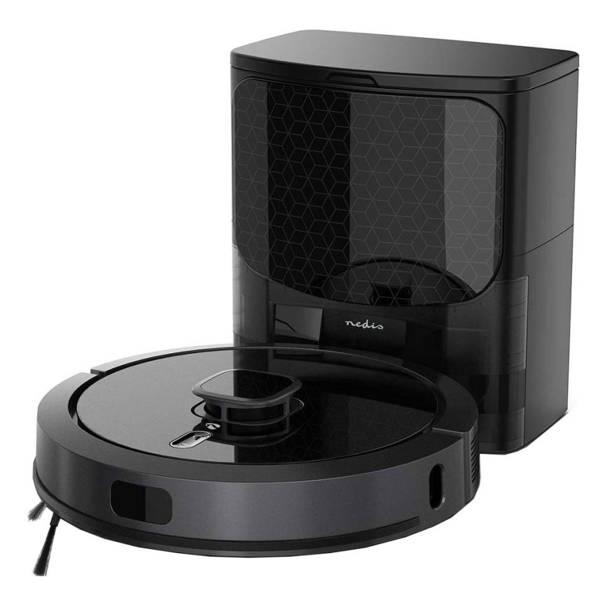 Smart-Staubsaugerroboter  mit Wischmopp SmartLife 5200 mAh Wi-Fi Tuya schwarz + Fernbedienung