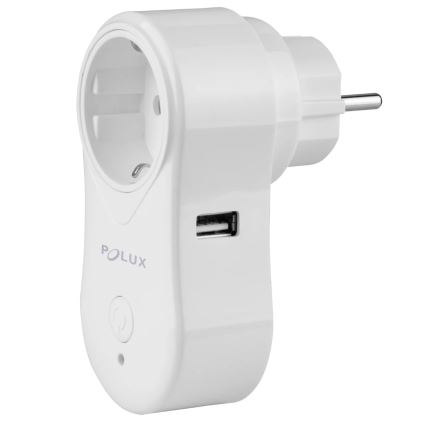 Smart-Steckdose SMART 3400W/230V Wi-Fi Tuya + USB SCHUKO