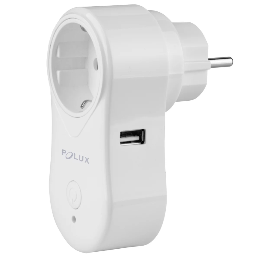 Smart-Steckdose SMART 3400W/230V Wi-Fi Tuya + USB SCHUKO