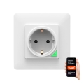 Smart-Steckdose SMART 3680W/230V/16A Wi-Fi Tuya SCHUKO